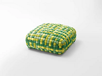 Садовый пуф из синтетического волокна с съемным чехлом PAOLA LENTI Tobit B158B