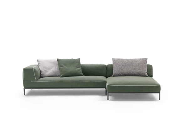 Секционный диван из ткани с мягкой спинкой FLEXFORM PERRY UP фабрика FLEXFORM из Италии. Фото №8