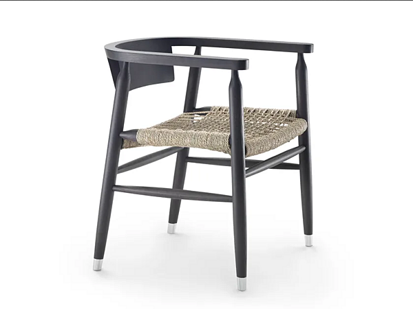 Кресло из ясеня с сиденьем из бумажной лозы FLEXFORM DORIS 29911 фабрика FLEXFORM из Италии. Фото №1