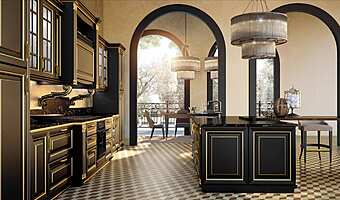 Кухня CONCRETA CUCINE (DIESIS CONCRETA) Royale,black style