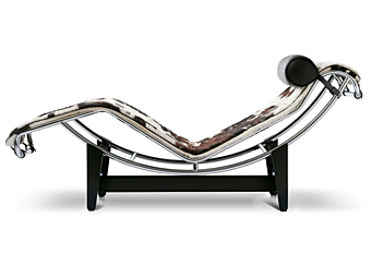Кожаный шезлонг с регулируемой спинкой CASSINA 4 004 Кожаный шезлонг с регулируемой спинкой CASSINA 4 004 фабрика CASSINA из Италии
