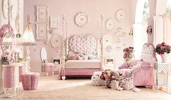 Кровать ALTA MODA Girl and Boy  LN01/R фабрика ALTA MODA из Италии. Фото №3