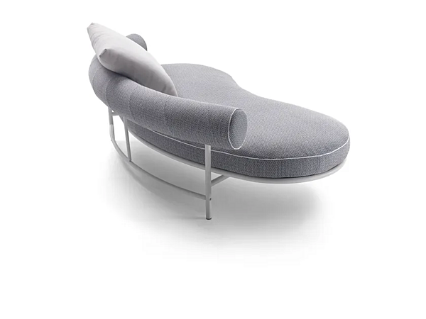 Изогнутый садовый диван из ткани Supermax FLEXFORM фабрика FLEXFORM из Италии. Фото №6