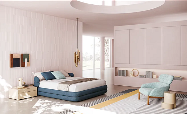 Кресло с обивкой из ткани CASAMILANO Elton фабрика CASAMILANO из Италии. Фото №10
