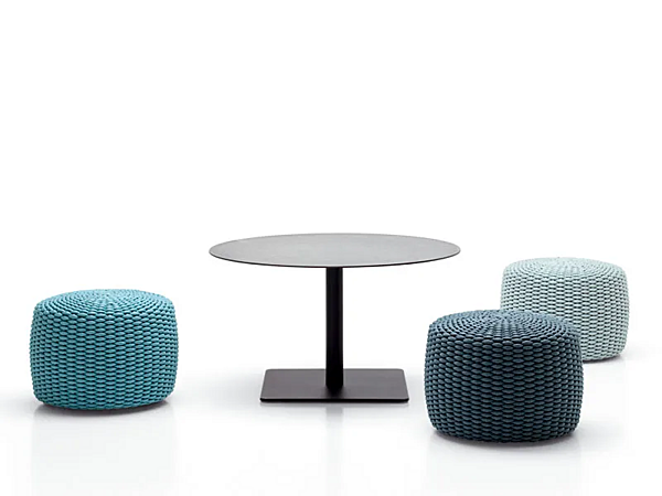 Кофейный столик круглой формы с высотой регулируемой PAOLA LENTI Giro B58E фабрика PAOLA LENTI из Италии. Фото №1