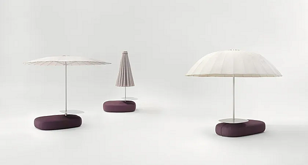 Садовый зонт из ткани PAOLA LENTI Bistrò CA09A фабрика PAOLA LENTI из Италии. Фото №2