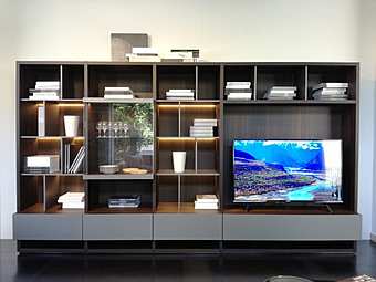 Книжный шкаф Poliform Wall System