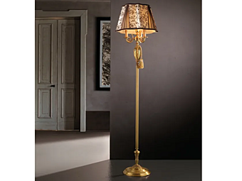 Напольная лампа из металла с абажуром Euroluce Lampadari  Lady PT3 1
