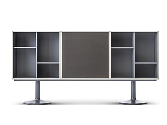 Деревянный буфет с 20 ящиками CASSINA 20 Casiers 020