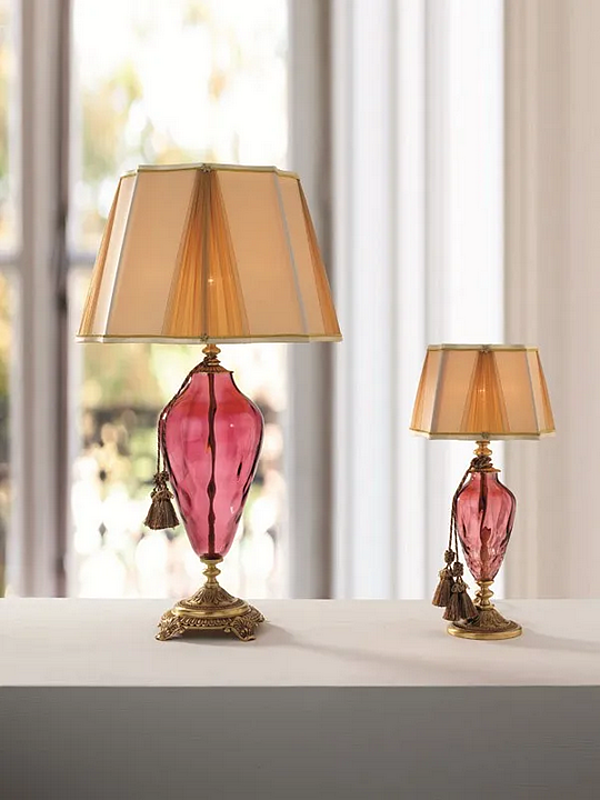 Настольная лампа из металла Euroluce Lampadari Adone LP1 LG1 фабрика EUROLUCE LAMPADARi из Италии. Фото №3