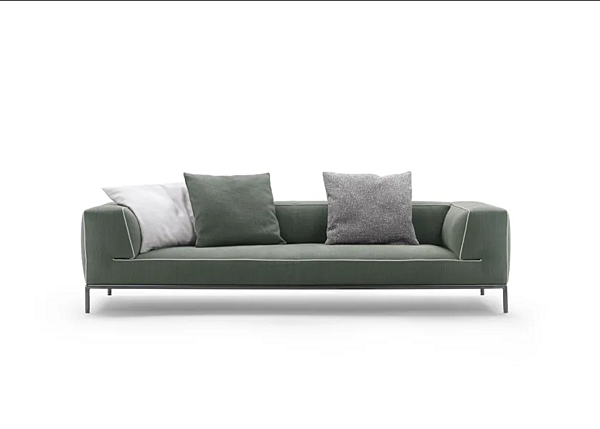 Диван с мягкой спинкой из ткани FLEXFORM PERRY UP фабрика FLEXFORM из Италии. Фото №4