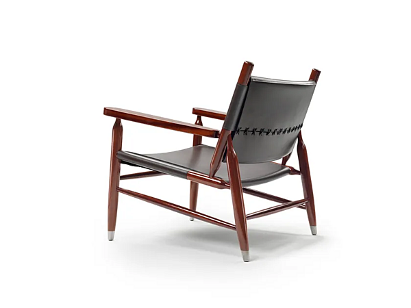 Кресло с подлокотниками из кожи  Tessa FLEXFORM фабрика FLEXFORM из Италии. Фото №2