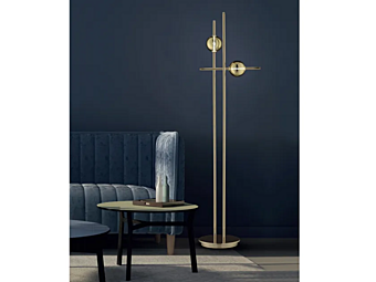 LED торшер из пирекса Mikado от Euroluce Lampadari