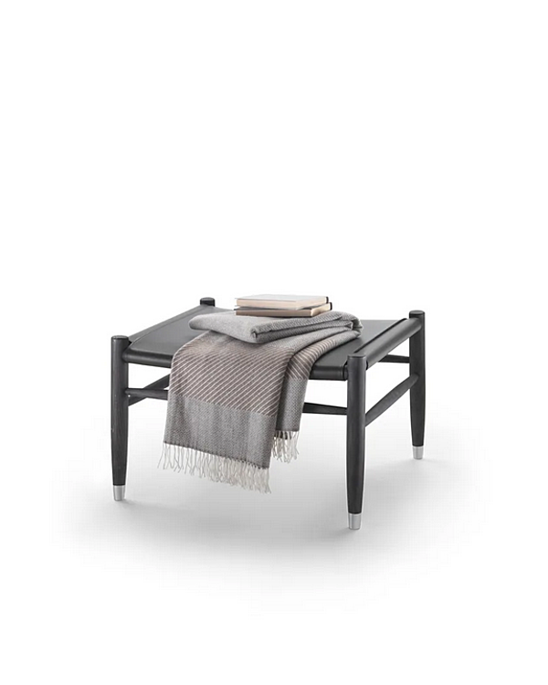 Танированная кожаная пуф Tessa S H FLEXFORM фабрика FLEXFORM из Италии. Фото №2