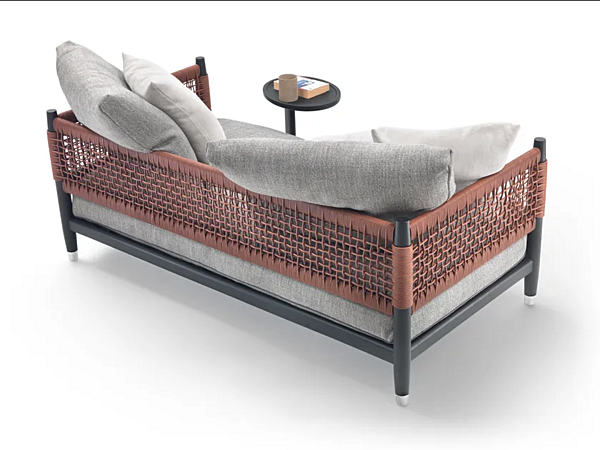 Диван на два места из кожи с съемным чехлом FLEXFORM PARKER 29503/29506 29513/29516 фабрика FLEXFORM из Италии. Фото №4