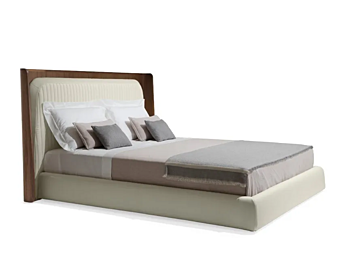 Двуспальная кровать с removable cover и высокой обитой спинкой GIORGETTI Hypnos Двуспальная кровать с removable cover и высокой обитой спинкой GIORGETTI Hypnos фабрика GIORGETTI из Италии
