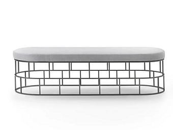 Обитая скамья Riviera из ткани FLEXFORM Обитая скамья Riviera из ткани FLEXFORM фабрика FLEXFORM из Италии