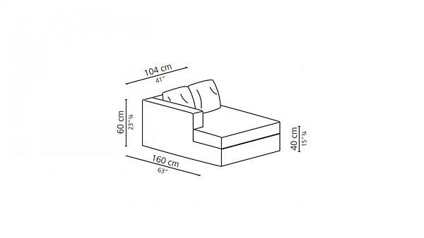 Секционный диван с removable обивкой из ткани CASAMILANO Pillopipe EVO фабрика CASAMILANO из Италии. Фото №24
