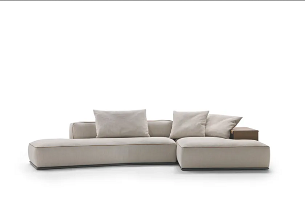 Секционный диван из ткани с интегрированным местом для журналов FLEXFORM PERRY фабрика FLEXFORM из Италии. Фото №9