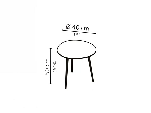 Кофейный столик из МДФ CASAMILANO Suitable 40 Mono фабрика CASAMILANO из Италии. Фото №9