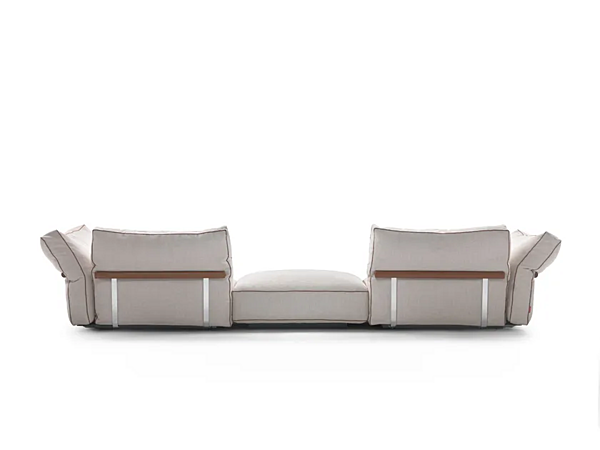 Диван с обитой спинкой на три места из ткани CAMELot FLEXFORM фабрика FLEXFORM из Италии. Фото №5