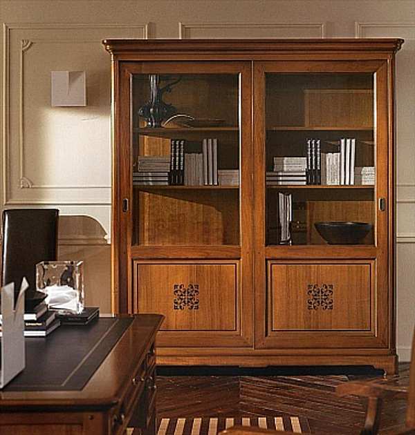 Книжный шкаф BOTTEGA D'ARTE 329 фабрика BOTTEGA D'ARTE из Италии. Фото №1