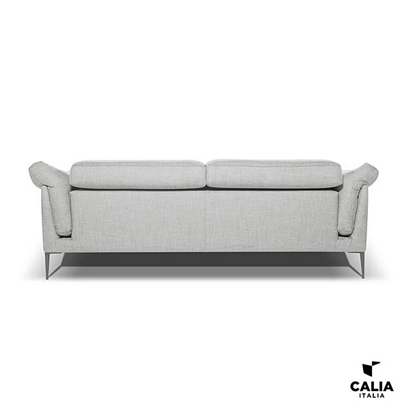 Диван с мягкой спинкой из ткани с съемным чехлом Calia Italia Elisir CAL 1078 фабрика Calia Italia из Италии. Фото №6