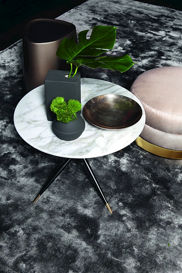 Круглый кофейный стол из дерева VIBIEFFE  Swing 1500 1500008 фабрика VIBIEFFE из Италии. Фото №2