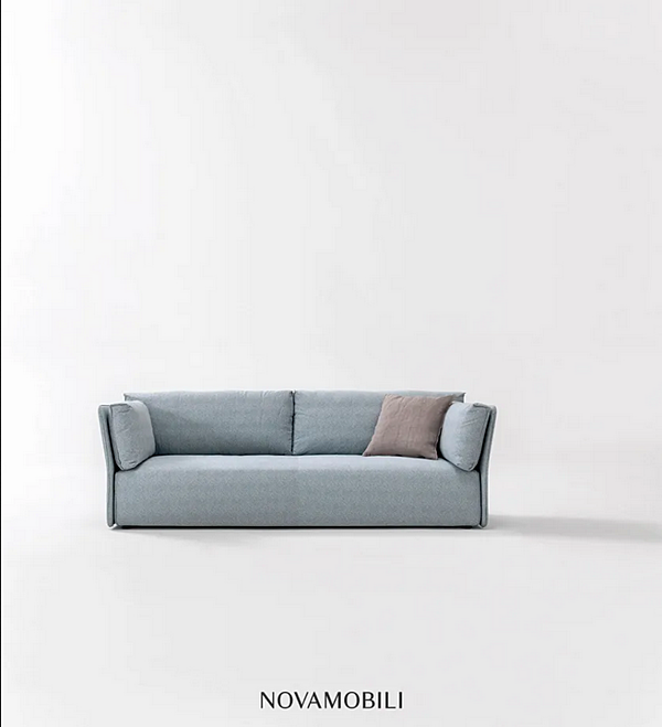 Модульный диван с мягкой спинкой из ткани NOVAMOBILI SMUK SOFA фабрика NOVAMOBILI из Италии. Фото №6