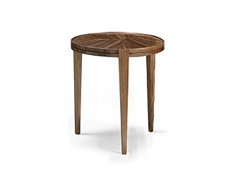 Круглый кофейный стол из ореха ARTE BROTTO Leonardo L1030N L1030N Круглый кофейный стол из ореха ARTE BROTTO Leonardo L1030N L1030N фабрика Arte Brotto из Италии