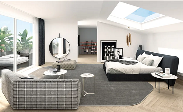 Подвесная лампа из окрашенной стали с LED подсветкой CASAMILANO SHARD RDX фабрика CASAMILANO из Италии. Фото №6
