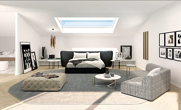 Подвесная лампа из окрашенной стали с LED подсветкой CASAMILANO SHARD RDX фабрика CASAMILANO из Италии. Фото №5
