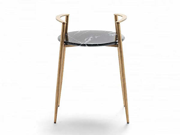 Круглый кофейный стол из металла и мрамора FASEM Montgomery T фабрика FASEM из Италии. Фото №1