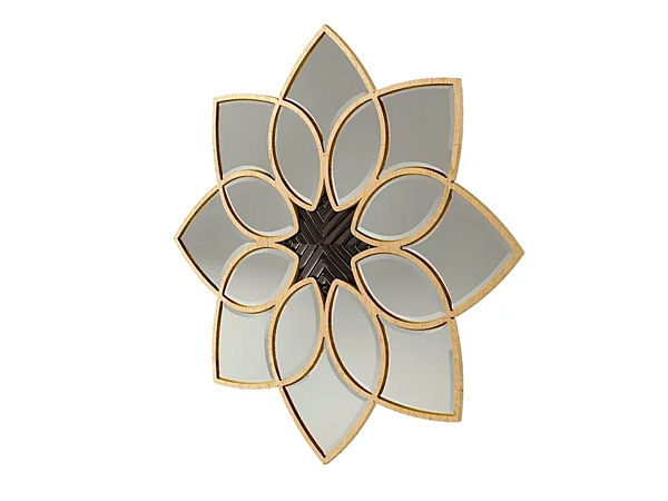 Зеркало настенное с рамкой из коллекции Petali CARPANESE 6293 6293 фабрика CARPANESE из Италии. Фото №1