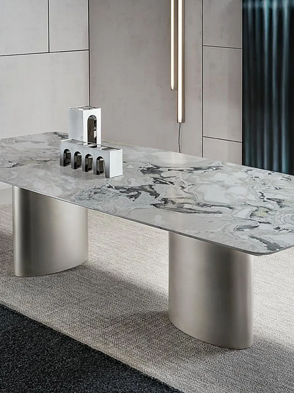 Прямоугольный мраморный стол CASAMILANO Tangeri фабрика CASAMILANO из Италии. Фото №2