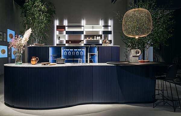 Кухня итальянская современная CESAR CUCINE Tangram NEWS EUROCUCINA Composition One фабрика CESAR CUCINE из Италии. Фото №1