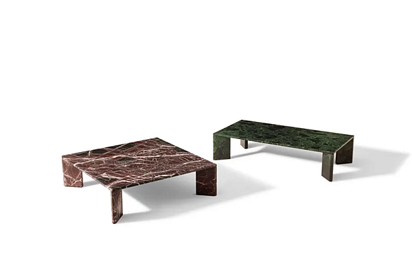 Прямоугольный кофейный стол из мрамора CASSINA Ordinal фабрика CASSINA из Италии. Фото №2