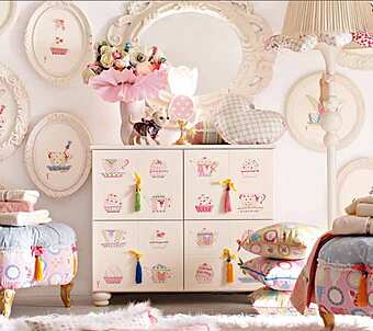 Комод ALTA MODA Girl and Boy TIR05 Комод ALTA MODA Girl and Boy TIR05 фабрика ALTA MODA из Италии