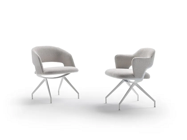 Кресло с обивкой из ткани Alma FLEXFORM фабрика FLEXFORM из Италии. Фото №3