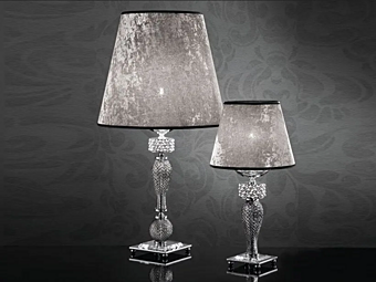 Прикроватная лампа с кристаллами Сваровски Euroluce Lampadari  TooChic LP1 LG1