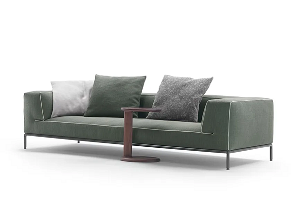 Диван с мягкой спинкой из ткани FLEXFORM PERRY UP фабрика FLEXFORM из Италии. Фото №1