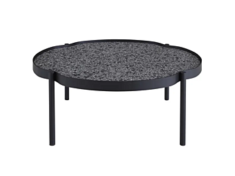 Кофейный столик круглой формы с гранитной столешницей LIGNE ROSET MALLEA 19960441