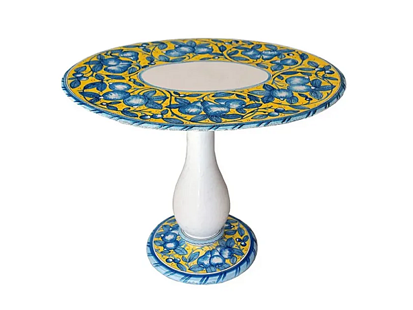 oval ceramic garden table L_Antica Deruta TLC 04  TLC/04 фабрика L'Antica Deruta из Италии. Фото №1