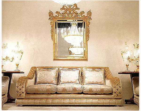 Элитный диван в стиле Арт Деко ZANABONI Fantasia 4 фабрика ZANABONI из Италии. Фото №1