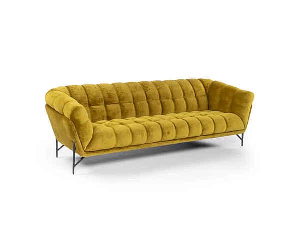 Диван из ткани с мягкой спинкой Calia Italia Liberty F2743 фабрика Calia Italia из Италии. Фото №3