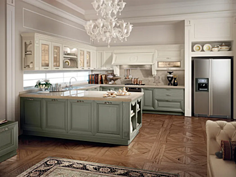Кухня из массива дерева LUBE CUCINE Pantheon 6