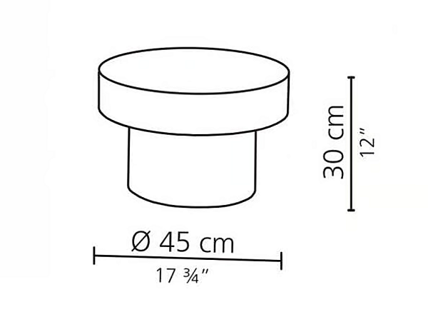 Кофейный столик круглой формы из МДФ CASAMILANO NUVOLO фабрика CASAMILANO из Италии. Фото №9