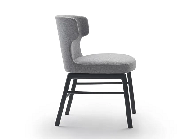 Кресло с обитой спинкой из ткани Vesta FLEXFORM фабрика FLEXFORM из Италии. Фото №3