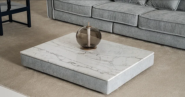 Прямоугольный журнальный стол из мрамора CASAMILANO Pillopipe Evo фабрика CASAMILANO из Италии. Фото №8