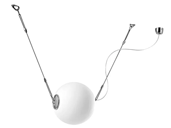 Подвесная лампа из blown glass с регулировкой яркости Lumina Perla 800, 810